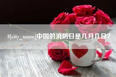 肥城中国的消防日是几月几日？