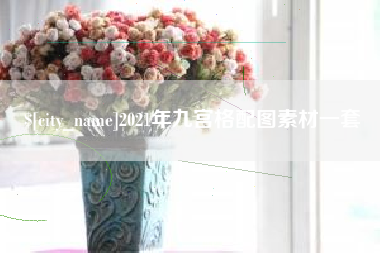 肥城2021年九宫格配图素材一套