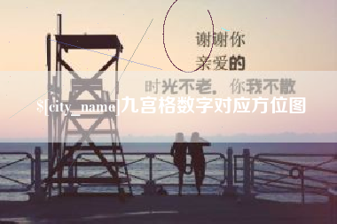 肥城九宫格数字对应方位图