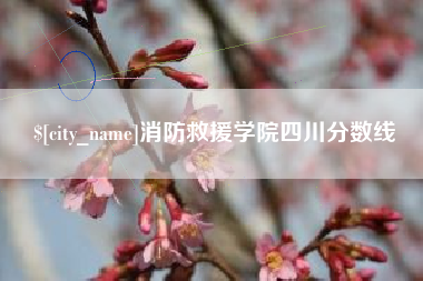 肥城消防救援学院四川分数线
