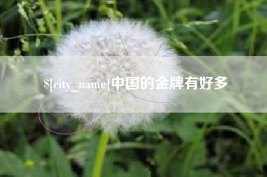 肥城中国的金牌有好多
