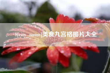 肥城美食九宫格图片大全