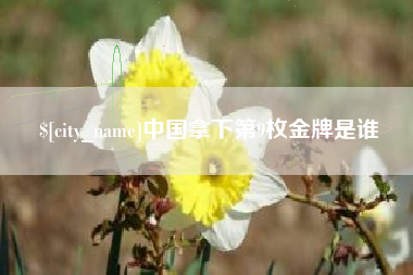 肥城中国拿下第9枚金牌是谁
