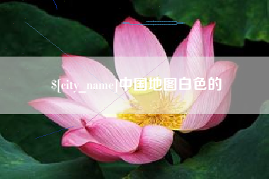 肥城中国地图白色的