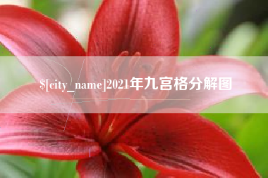 肥城2021年九宫格分解图