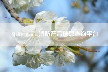 肥城消防产品信息查询平台