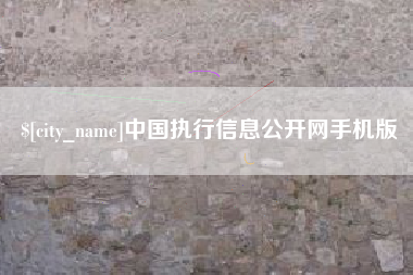 肥城中国执行信息公开网手机版