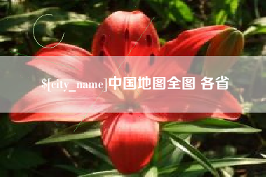 肥城中国地图全图 各省