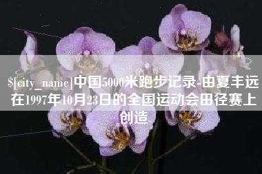 肥城中国5000米跑步记录-由夏丰远在1997年10月23日的全国运动会田径赛上创造