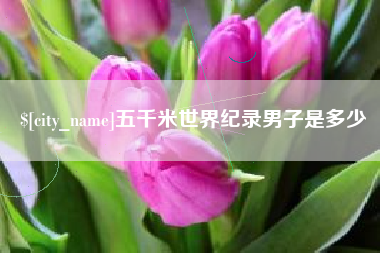 肥城五千米世界纪录男子是多少