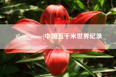 肥城中国五千米世界纪录
