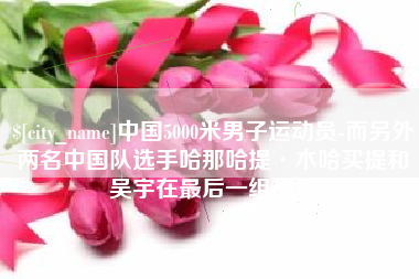肥城中国5000米男子运动员-而另外两名中国队选手哈那哈提·木哈买提和吴宇在最后一组出场