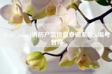 肥城消防产品信息查询系统3c编号暂停