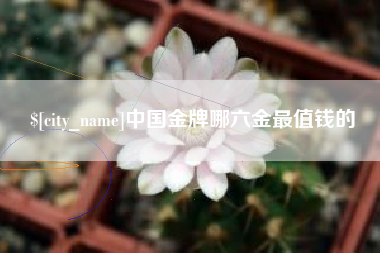 肥城中国金牌哪六金最值钱的