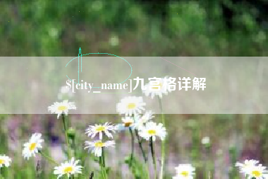 肥城九宫格详解